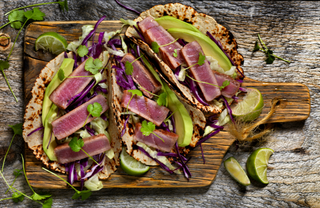 Beringer Vineyards Ahi Tuna Tacos