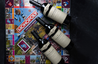 Beringer Vineyars Napa Valley Monopoly Board