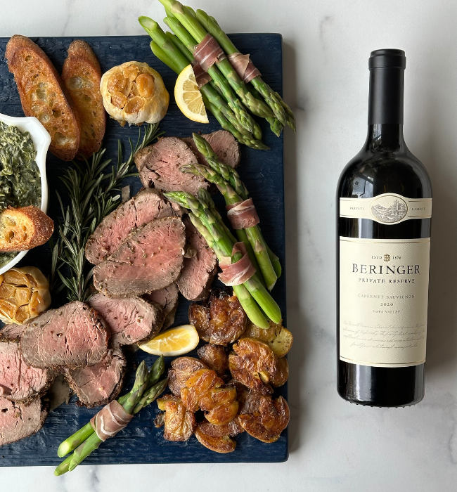steakhouse inspired spread