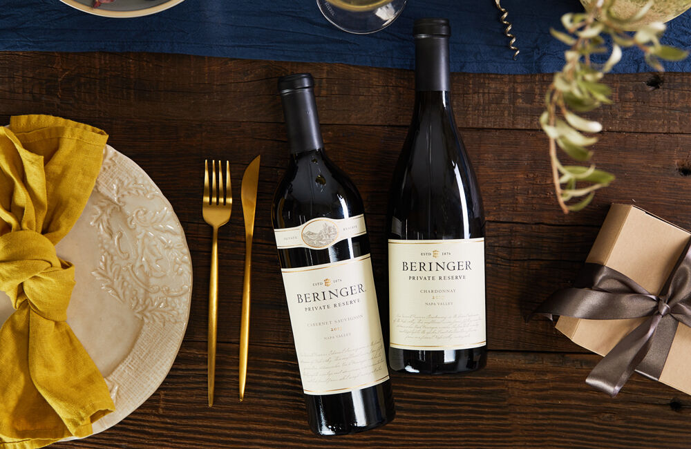 Corporate Gifting Private Reserve Cabernet Sauvignon and Chardonnay