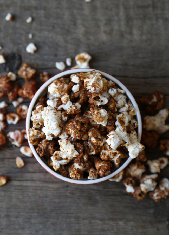 spiced popcorn