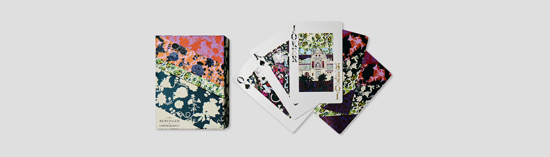 Beringer X Cynthia Rowley Wild & Refined Playing Cards