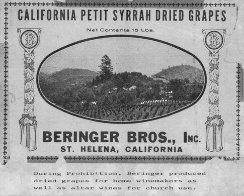 Beringer grape brick