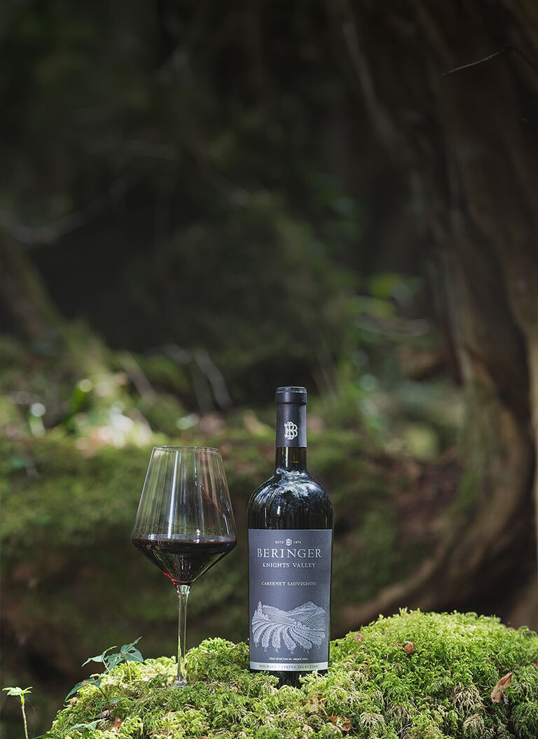 Beringer Knights Valley Cabernet Sauvignon in Woods