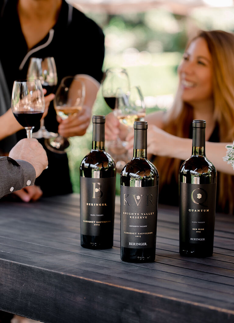 Wine Club Members Enjoying Beringer Wines