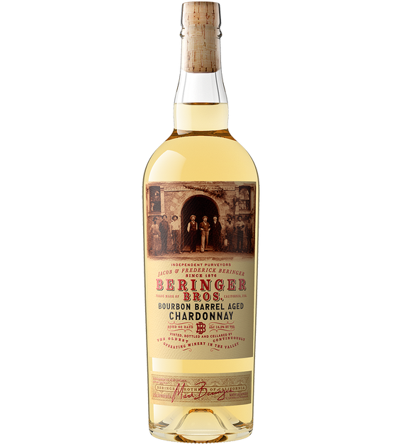 2019 Beringer Brothers Bourbon Barrel Aged Chardonnay California Bottle Shot