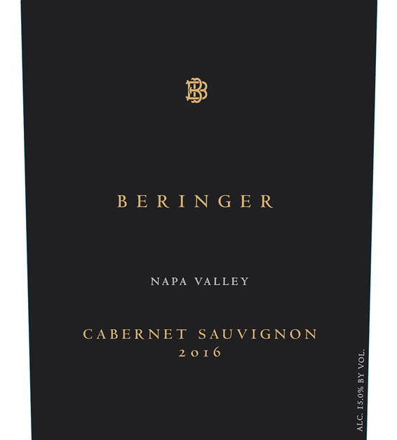 2016 Beringer Distinction Series Napa Valley Cabernet Sauvignon Front Label