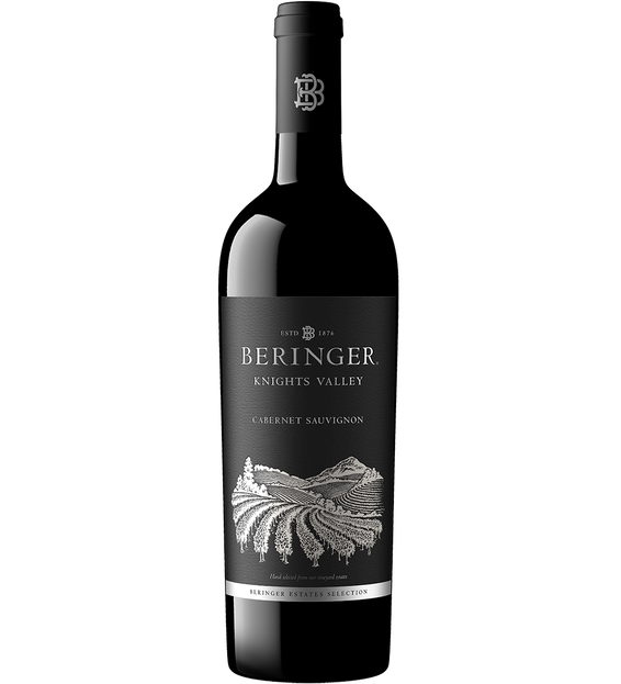 2018 Beringer Knights Valley Cabernet 375 mL Bottle Shot
