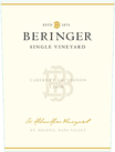 2016 Beringer St Helena Home Vineyard Cabernet Sauvignon Front Label, image 2