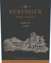2018 Beringer Winery Exclusive Napa Valley Merlot Front Label, image 2