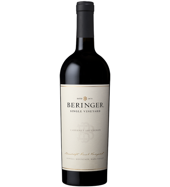 2017 Beringer Bancroft Ranch Vineyard Cabernet Sauvignon Bottle Shot