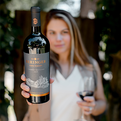 Beringer Cabernet Sauvignon From Pioneer Wine Club Shipment