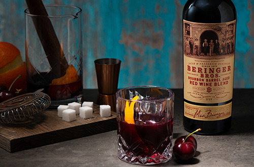 Beringer Bros. Red Wene Blend Old Fashioned